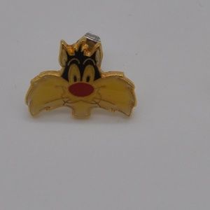 Fun Sylvester The Cat 90's Stud Earrings Missing Back Character Earrings
